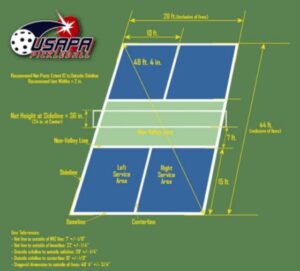 pickleball court