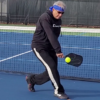 Pickleball Backhand-Groundstroke-Back Court